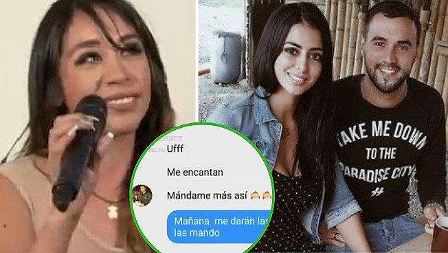Muestran los 'chats hot' entre Diego Geminez y desconocida señorita (FOTOS)