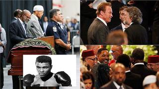 Muhammad Ali: Will Smith y Arnold Schwarzenegger le dan el último adiós