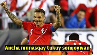 Paolo Guerrero saluda en quechua a cusqueños [VIDEO]