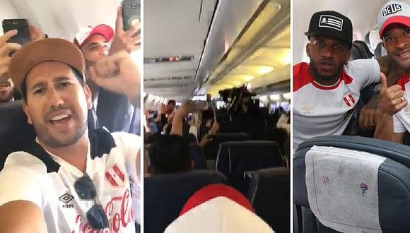 Perú vs. Argentina: hinchas protagonizan conmovedor video al cantar 'Contigo Perú' en avión