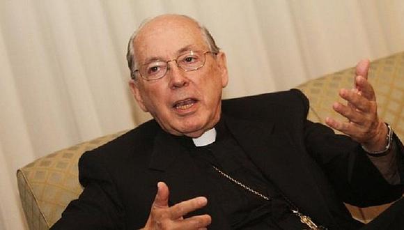 Cardenal Cipriani dice esto sobre el abuso sexual a mujeres y estalla polémica