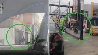 Sujetos asaltan agencia bancaria en Chorrillos a bordo de motocicleta (VIDEO)