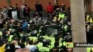 La Molina y Ate Vitarte: serenos de ambos distritos se dan a golpes por sardinel (VIDEO)