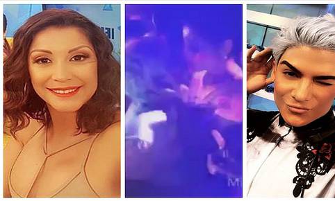 Karla Tarazona Se Da Piquito Con El Zorro Zupe Ojo Show Ojo