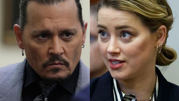 Johnny Depp y Amber Heard han vivido un matrimonio lleno de violencia, desde acaloradas discusiones hasta agresiones físicas mutuas, que ambos niegan (Foto: AFP)