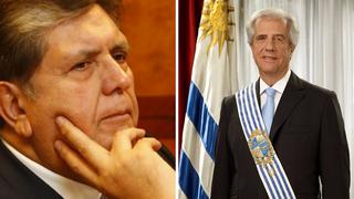 Presidente de Uruguay sobre asilo de Alan García: "Nos tomaremos el tiempo que sea necesario"