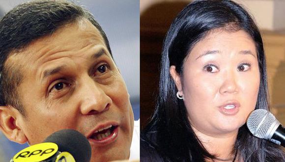 Keiko y Ollanta buscan generar confianza en sus candidaturas