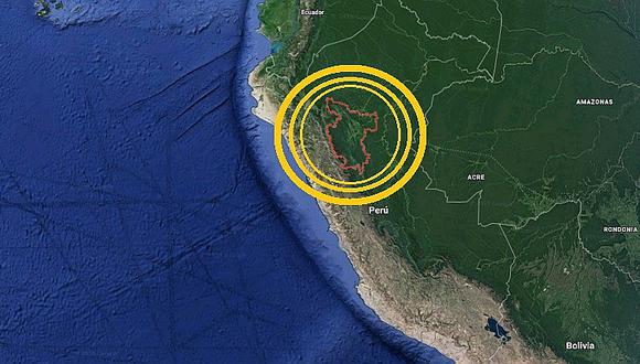 ​San Martín: sismo de magnitud 4.2 remeció Tocache esta madrugada