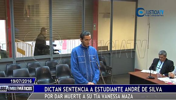 André de Silva es condenado a 20 años de cárcel por matar a su tía [VIDEO] 