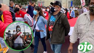 Beto Ortiz durante la ‘Marcha por la democracia’: “Yo voy a votar por Keiko Fujimori” 
