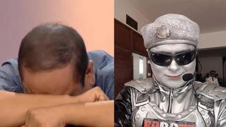 “Robotín”: el drama del artista callejero tras descubrir que dos de sus tres hijos no son suyos