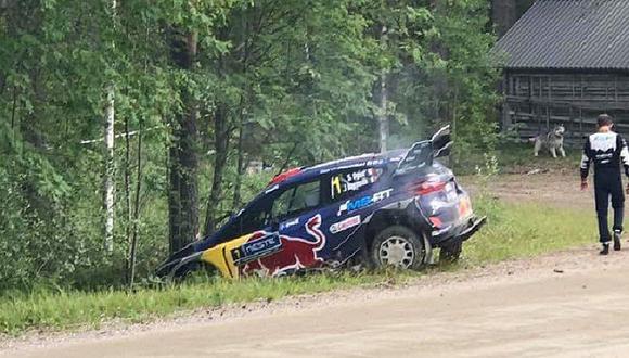 WRC: Ogier se estrella en Finlandia y campeonato queda al rojo vivo (VIDEO)