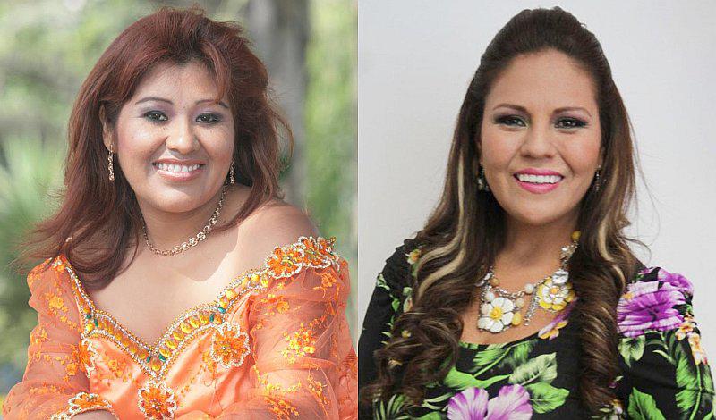 4 cantantes folclóricas y su evolución de belleza con los años