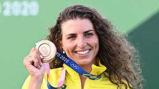 Australiana usa preservativo para reparar su kayak y gana el bronce en Tokio 2020 