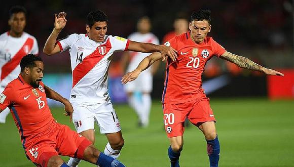 ​Perú vs. Chile: Gol de Vidal pone el marcador 1-0 a favor de "La Roja"