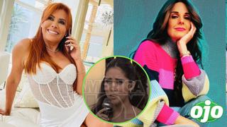 “A otros les jala las orejas”: Magaly indignada con Rebeca Escribens por no opinar sobre Melissa Paredes