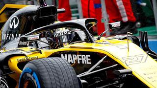 ​Piloto de Fórmula 1 Carlos Sainz casi se llena de agua dentro de auto en carrera