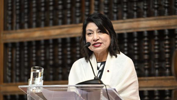 La canciller Ana Cecilia Gervasi exigió que haya respeto a los asuntos internos del Perú. (Foto: Cancillería)