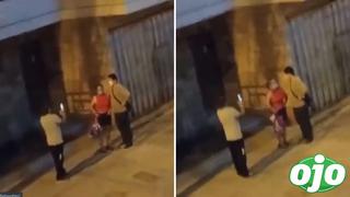 Hombre confronta a su novia saliendo de un hotel con otro: “Si a mí me ha engañado, a ti te lo hará igual”  | VIDEO