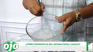 Coronavirus: conoce el paso a paso de cómo hacer gel antibacterial casero | VIDEO
