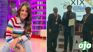 Hijo de Rebeca Escribens ganó premio de Arquitectura: “Infinitamente orgullosa de ti”