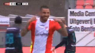 Sergio Peña marcó un gol y dio una asistencia en Holanda con FC Emmen | VIDEOS