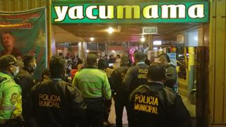 Callao: intervienen a 300 personas en local que no contaba con licencia de funcionamiento