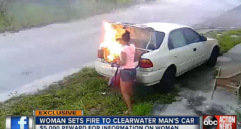 ​YouTube: Quiso vengarse quemando auto de su ex pero no esperaba que le pase esto