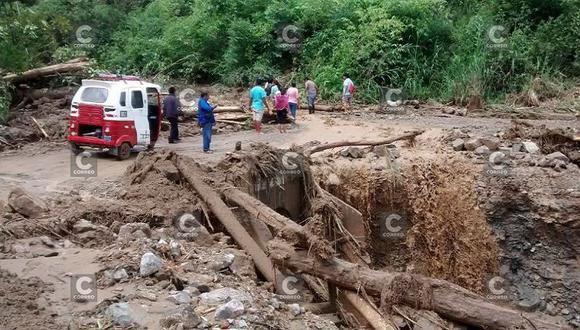 Satipo: Cuatro heridos y cinco desaparecidos dejan huaicos por lluvias