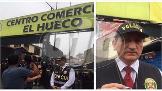 El Hueco: intervienen 373 puestos con mercadería ilegal en centro comercial (VIDEO)