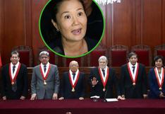 Caso Keiko Fujimori: pleno del Tribunal Constitucional comenzará evaluación el martes 19 