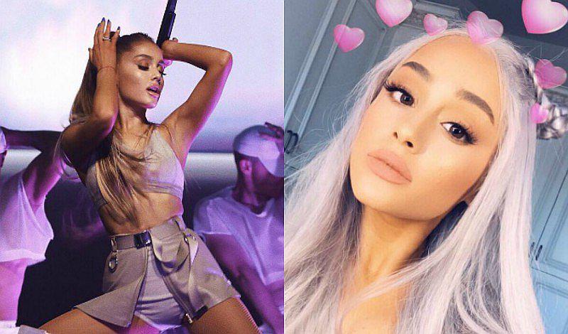 Ariana Grande se vuelve viral por pose en portada de disco [FOTO]