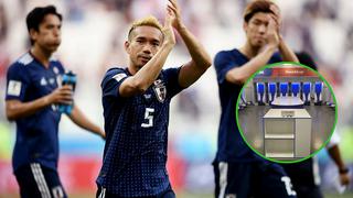 Japón se despidió del Mundial, pero antes dejó emotivo mensaje en el camerino