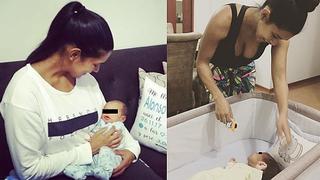 Rocío Miranda defiende la lactancia materna con tierna foto 