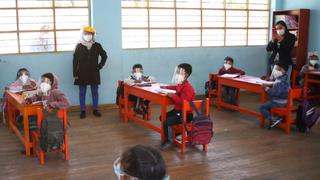 Clases escolares semipresenciales se iniciarán en Cajamarca desde noviembre