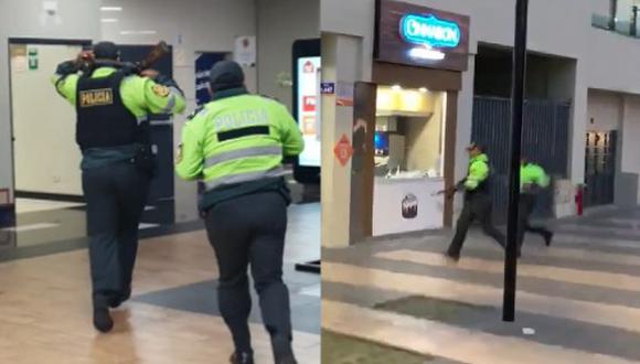 Ladrón se hizo pasar como cliente para ingresar al centro comercial. (Foto: Redes Sociales)