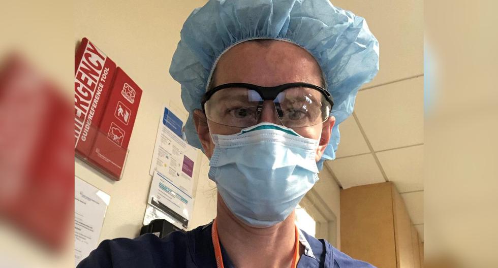 Fotografía facilitada por la cirujana Colleen Fitzpatrick en una UCI de adultos en el hospital Syosset de Long Island, en Nueva York, epicentro mundial del coronavirus. (EFE/ Colleen Fitzpatrick).
