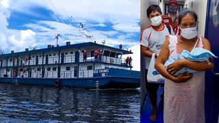Loreto: Bebita se convierte en la primera en nacer abordo del PIAS Río Yavarí | FOTOS