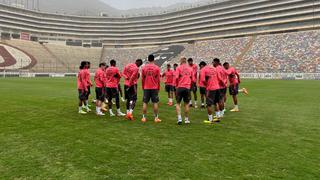 Internacional entrenó en el Monumental y Universitario los saludó: “¡Estás en el mejor estadio del país”