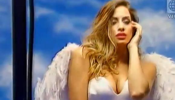 Milett Figueroa se convierte en un sexy angelito [VIDEO] 