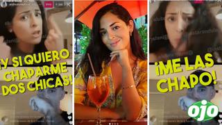 Andrea Luna: “Si quiero chaparme dos chicas, me las chapo porque es mi vida” | VIDEO