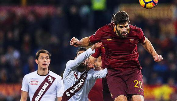 Serie A: Roma golea 4-1 al Torino y recupera el segundo lugar