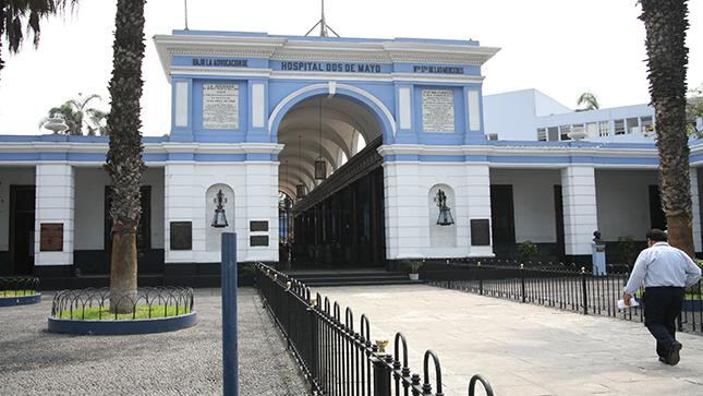 Los pacientes sospechosos están aislados en el hospital Dos de Mayo. (Foto: Gobierno del Perú)