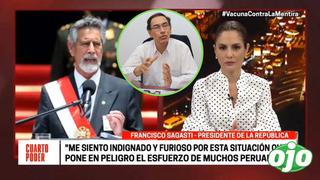 Francisco Sagasti sobre Vizcarra: “Es grave que el expresidente haya tratado de justificar algo inaceptable”