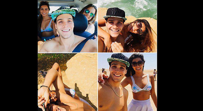 Mario Irivarren e Ivana Yturbe pasan juntos Semana Santa en Paracas
