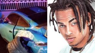 Ozuna sufrió accidente automovilístico en Puerto Rico (FOTO)