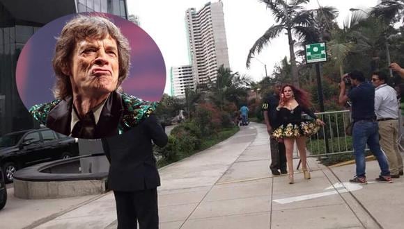Rolling Stones: Monique Pardo busca a Mick Jagger para darle su 'caramelo' 