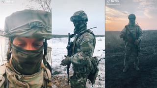 Ucrania: la historia del soldado que graba videos en TikTok para asegurarle a su hija que está vivo [VIDEO]