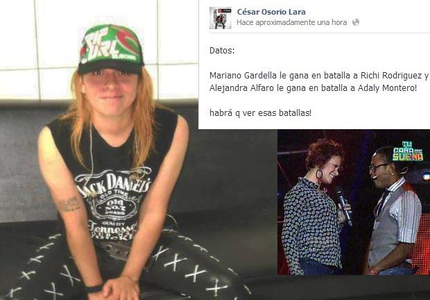 'Axl Rose' sobre La Voz Perú: Adalí Montero y 'Robert Plant' son eliminados del programa 