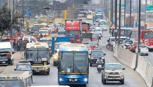 El paro sería acatado por gremios de transporte urbano de Lima, Callao y regiones. (Foto referencial GEC)